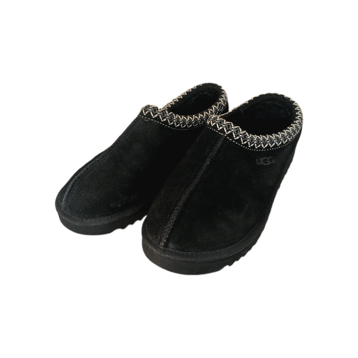 UGG Suede Black Slippers for Men for sale | eBay display picture 2