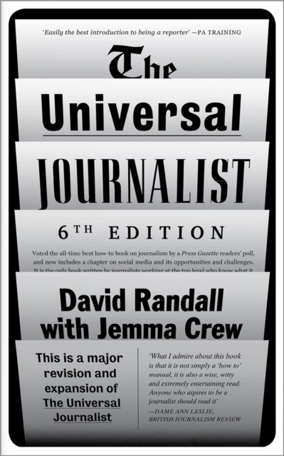The Universal Journalist by David Randall (Paperback Book)