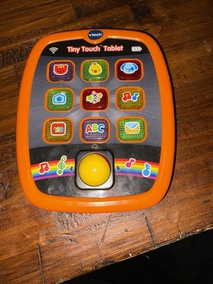 Vtech Tiny Touch Tablet Children Educational Learning Activity Toy Lights Sounds