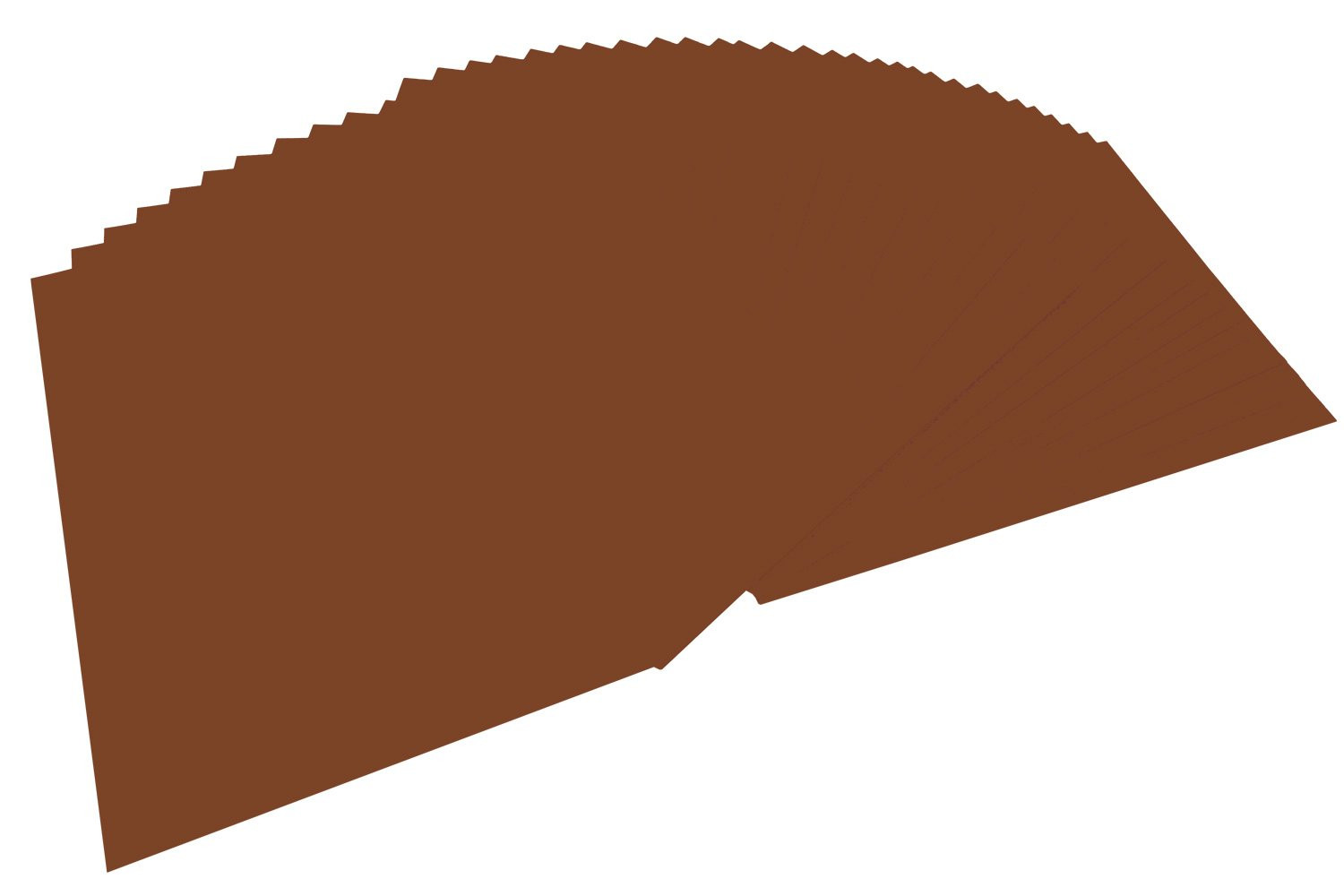 Folia 6485 Coloured Paper DIN A4, 100 Blatt, schokobraun chocolate brown