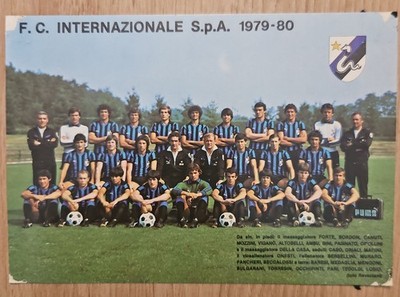 F.C. Internazionale - 1979/1980 Season - 10.5x15cm