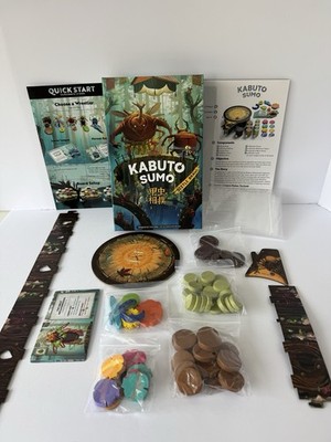 Kabuto Sumo Board Game BoardGameTables.com Insect Beetle Strategy Dexterity 2021