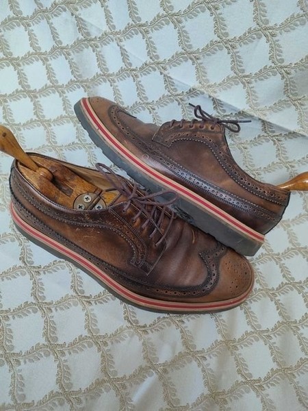Men Paul Smith Heels Multicolor Leather 43
