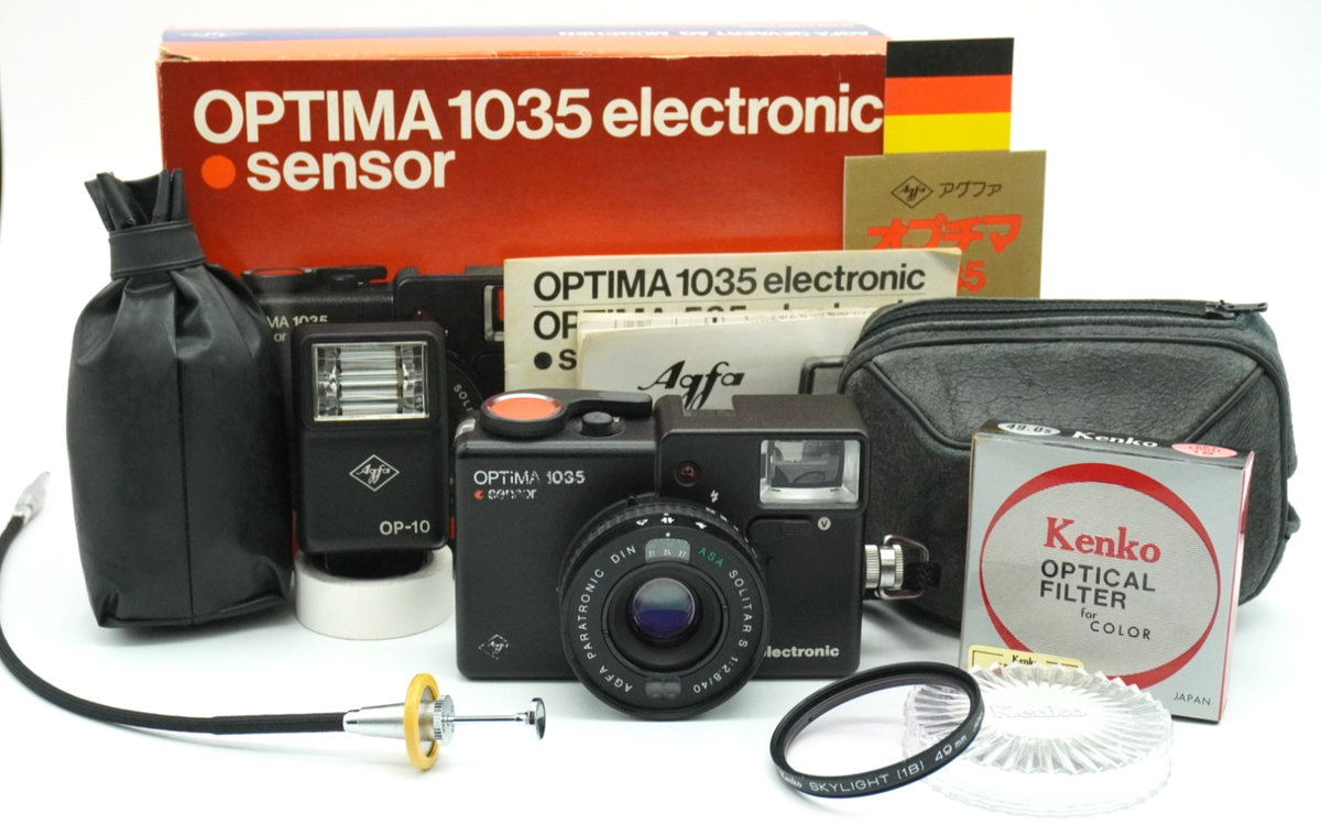 Mint!] Agfa Optima 1035 Sensor 35mm Film Camera Made in Germany