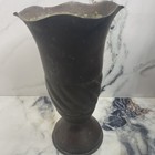 Trench Art Vase 105 MM Artilary Shell  Brass M14 Type WWII 1942 - 11” Tall — photo 7