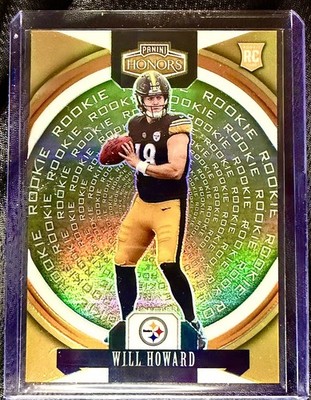 2025 Panini Honors WILL  HOWARD Rookie Card (9/20) Beauty Grade This  
