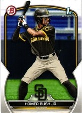 2023 Bowman Draft - Homer Bush Jr. #BD-124 (RC)