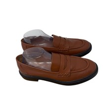 Madewell Vernon Penny Loafer Dried Maple Brown Leather Office Career Womens 10