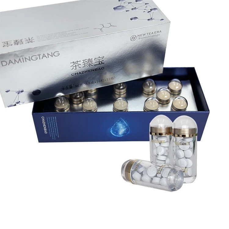 Esencia de té Damingtang EGCG + teaflavinas + teanina 0,5 g × 16 cápsulas × 12 Foto 2 de 4