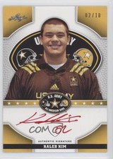2015 Leaf US Army All-American Bowl Tour Red Ink 2/10 Kaleb Kim #TA-KK1 Auto 0b2