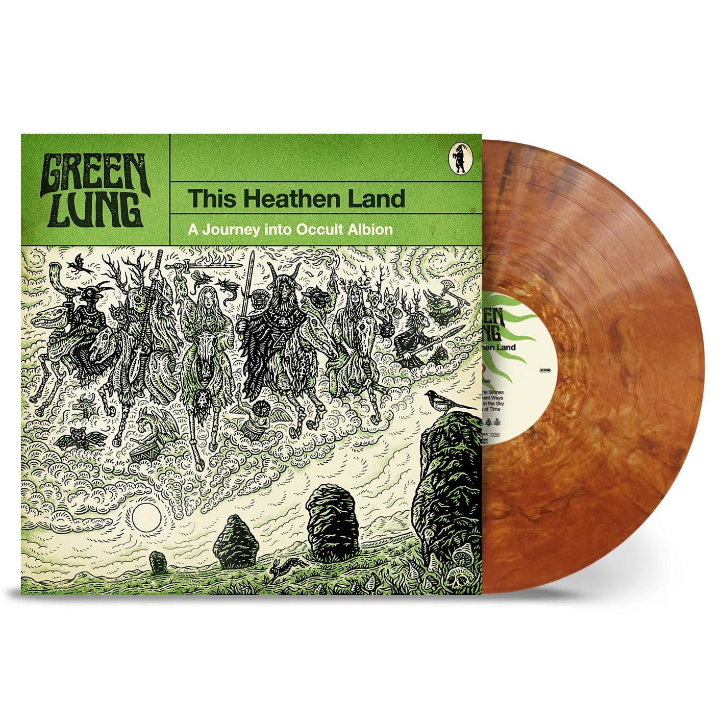 Green Lung This Heathen Land - Ltd Amber Smoke Vinyl LP Vinyl NEW