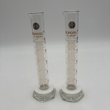 CYLINDER GRADUATED MEASURING 50mL LAB BOROSILICATE GLASS 50 mL