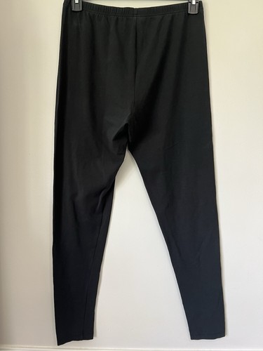 2 Paar J. Jill Pima Ankle Leggings Größe Large Tall schwarz & Hahnentritt Baumwolle - Bild 8 von 15