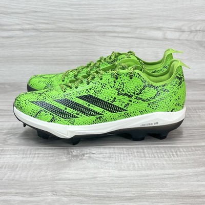 Adidas Adizero Electric 2 Baseball Cleats Electric Green Men's Sz