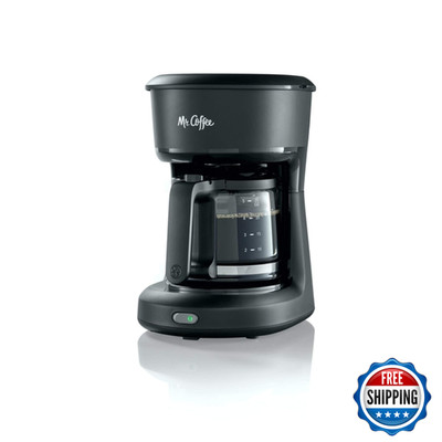 Mr. Coffee 5-Cup Mini Brew Switch Coffee Maker Black 2129512