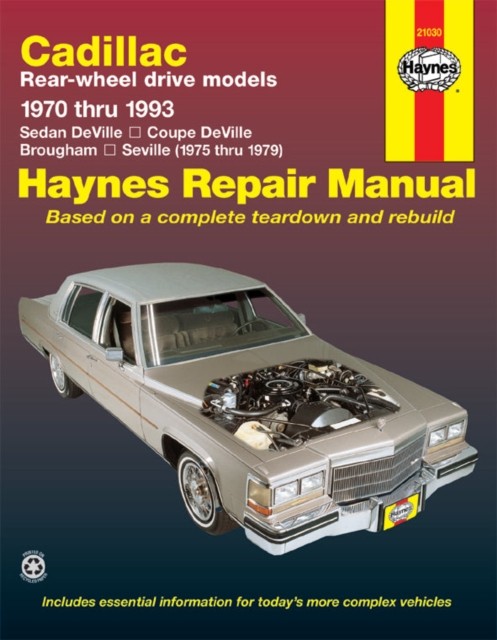 Cadillac RWD petrol DeVille/Coupe/Sedan DeVille (70-85), Brougham (70-93) &
