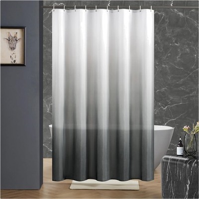 Duschvorhang Textil  schimmelresistent 120x200cm Grau