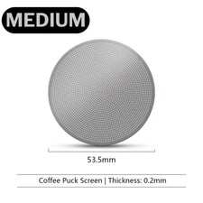 Espresso Puck Screen 0.2mm Stainless Steel Coffee Filter 51/54/58mm Portafilter