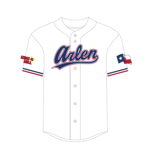 Texas Rangers King Of The Hill Jersey 8/9 Size 3xL