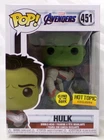 Funko Pop! 451 Hulk Marvel Avengers Glows In The Dark Hot Topic Exclusive