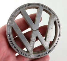 Original 1964-72 Beetle 63-69 Type 3 Vw Volkswagen 3.25 Hood Emblem 113853601b