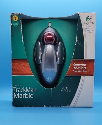 Logitech Trackman Marble Trackball Computer Mouse