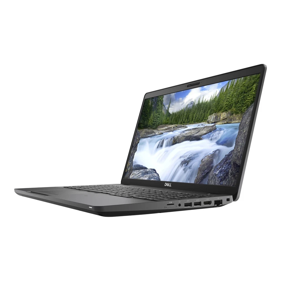 Dell Latitude 5501 (15.6", 16GB, 512GB SSD, i7-9850H 2.60GHz) Win11P, Black - Image 2 of 4