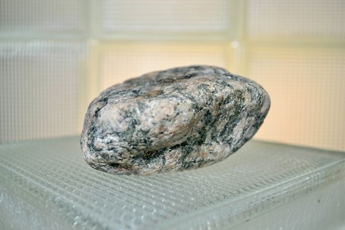 1.3 lb Feldspar Crystal Basalt Rough Rock Cabbing Slab Display Mesabi Range MN - Picture 6 of 7