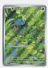 Bulbasaur 166/165 Illustration Rare 151 Pokemon Holo Near Mint on eBay