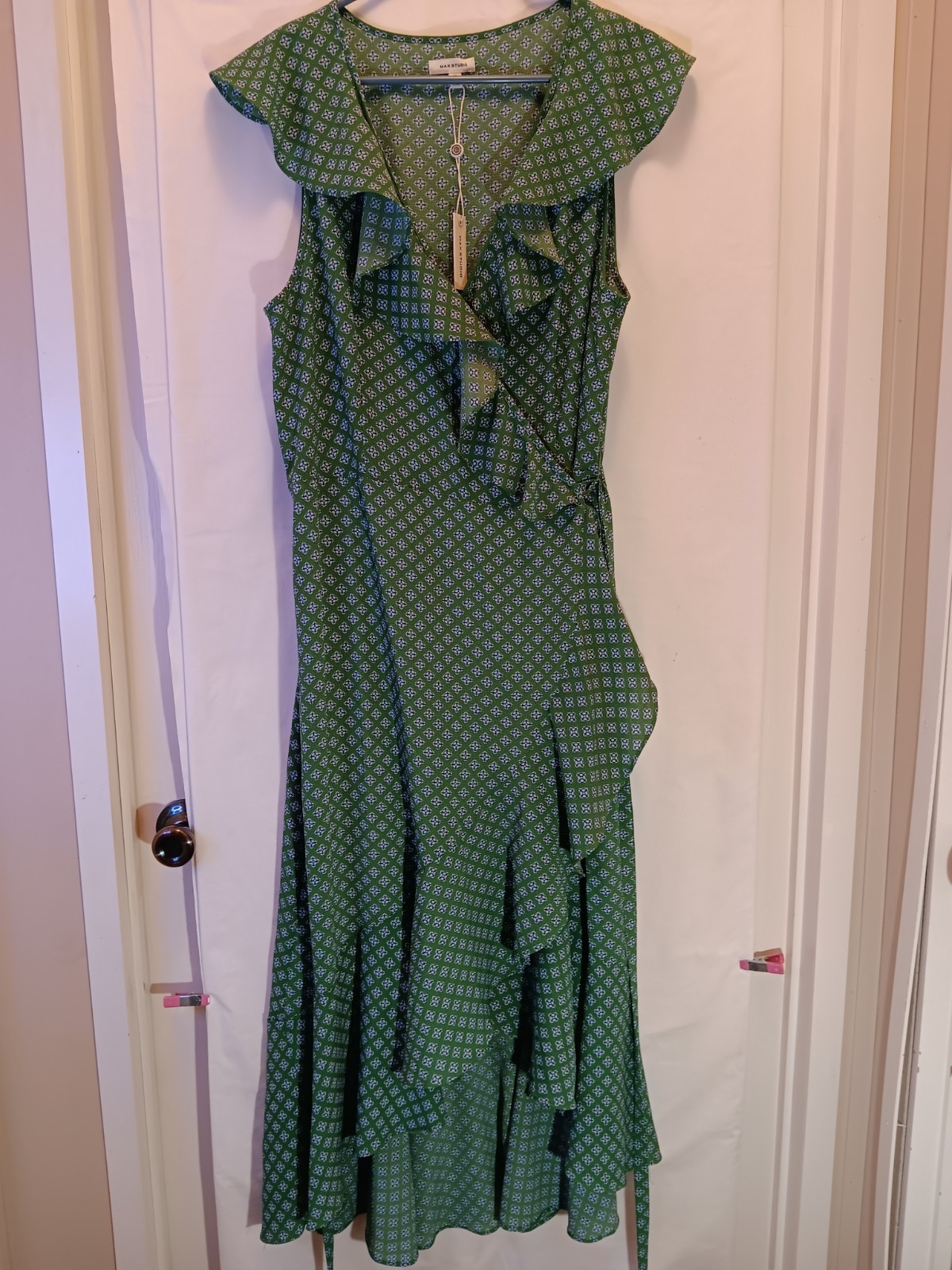 Max Studio Women's Sleeveless Maxi Dress, L