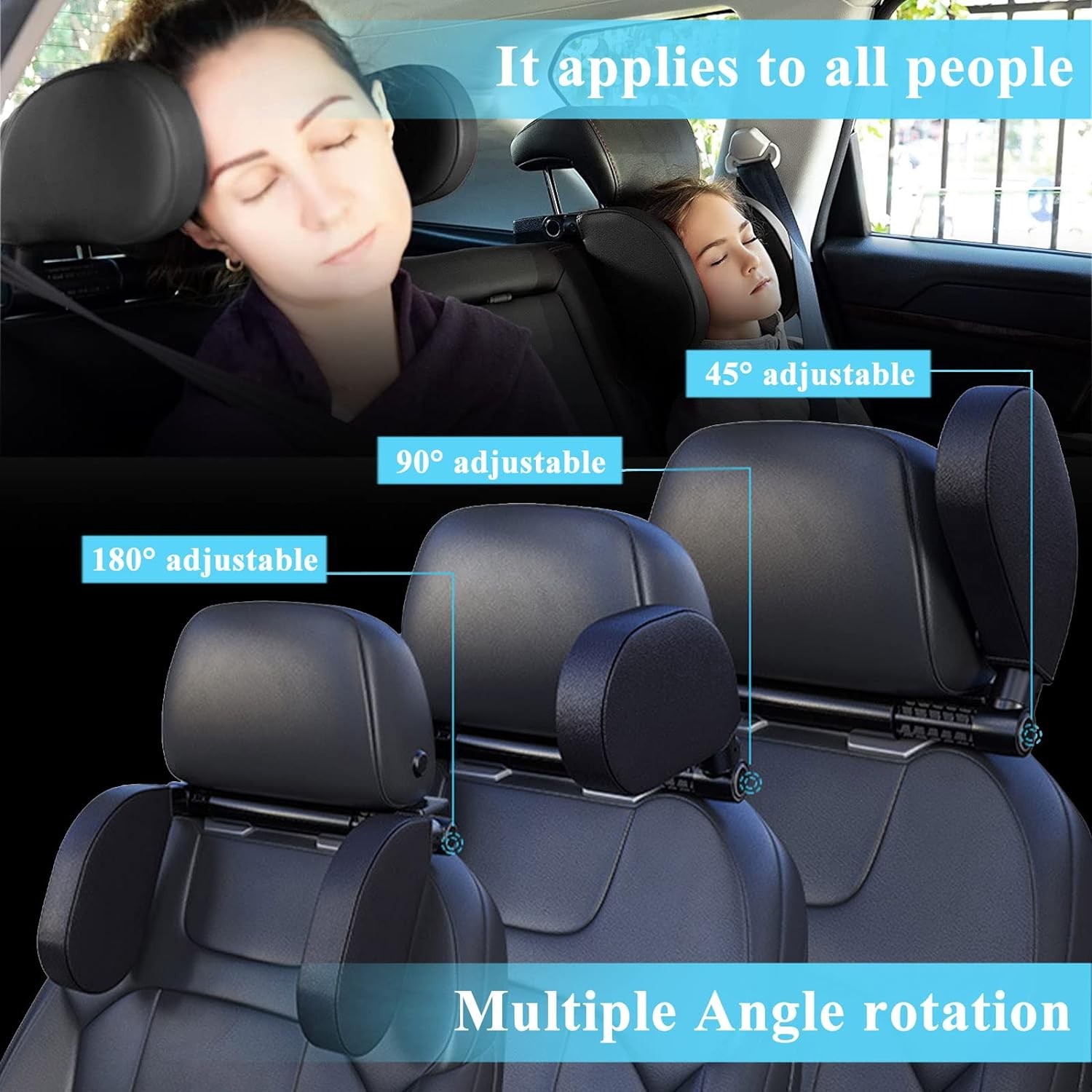 Poggiatesta Auto per Bambini e Adulti foto 4