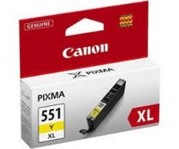 Canon CLI-551Y XL - 6446B001 - Tinte Gelb - FüR Pixma Ip8750, Ix6850, MG5550,