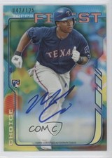 2014 Topps Finest Rookie Blue Refractor 42/125 Michael Choice #RA-MC Auto g3c