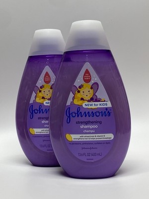 Johnson's Strengthening Kids Shampoo - 13.6 Fl Oz, Each ( Pack Of 2)
