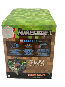 2012 LEGO Minecraft Micro World 21102 open box~all bags unopened~Manuals~VGUC