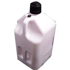 RJS Racing Equipment 20000106 White 5 Gallon Utility Can