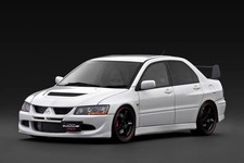 1/18 Diecast Miniature Car Mitsubishi Lancer Evolution VIII MR CT9A White