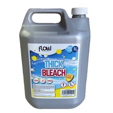 5L Thick Bleach - Extra Strong Rinse in 5 Minutes Household Cleaner Disinfectant 1.67 per litre