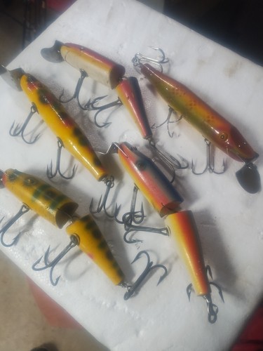 12 leurres de peche THE PRODUCERS Fighter Little Fishing Lures vintage