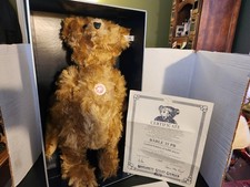 1991 Replica Steiff LE 20" Oldest Teddy Bear 35 PAB 1904 Barle Caramel MIB