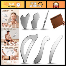 6Pcs Muscle Scraper Set with Gua Sha Tool Acupuncture Pen for Pain Relief