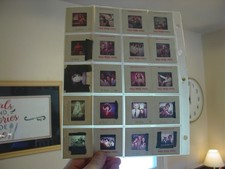 1980'S DALLAS TV SHOW ORIG. 20 PHOTOS SLIDES STARS OF SOME RISQUE FEB 1981