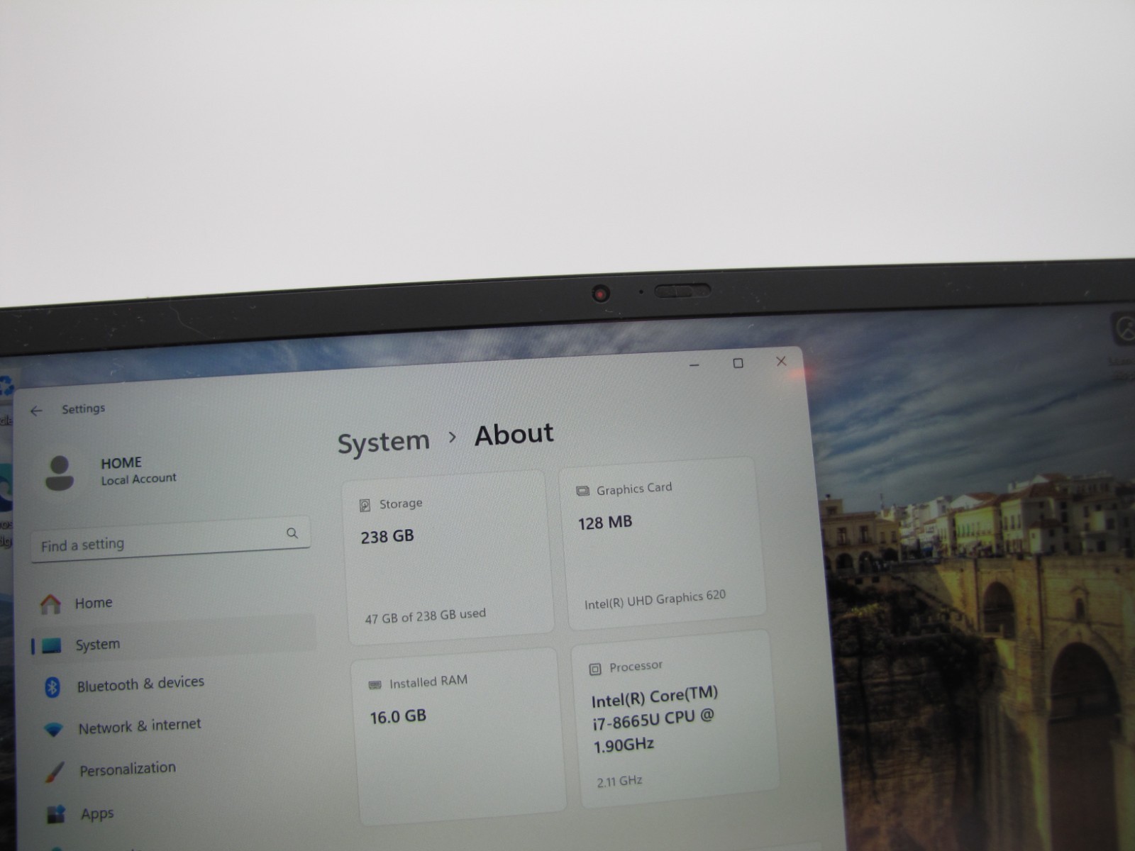 Lenovo X1 Carbon 7th Gen, 14-Inch Laptop, with i7-8665U, Windows 11 Pro