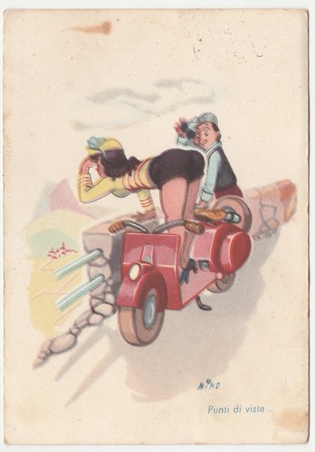 UMORISTICA - PUNTI DI VISTA - SEXY - ILLUSTRATORE NINO - LAMBRETTA -26843-