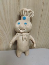 Vintage 1971 Pillsbury Doughboy Soft Rubber Doll Advertising 7"