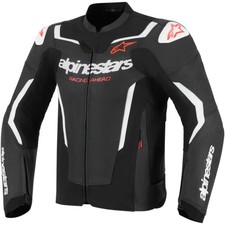 Alpinestars - Motorrad Lederjacke 56 - GP Force V2 Airflow - schwarz-weiß