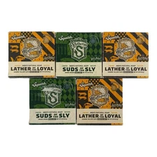 5 Dr. Squatch Harry Potter Hufflepuff & Slytherin Limited Edition Natural Soap