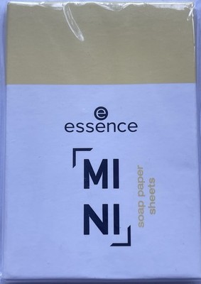 Essence Mini Soap Paper Sheets Seifenpapier 20 Stück Papier 01 Mini But Powerful