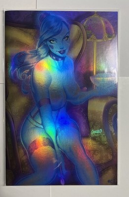 Geezer Comic Skyline #2 Mrs Boo-Berry Virgin FOIL  Gregbo Retailer Proof 1