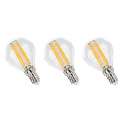 Spectrum E14 LED Lampe 4W 500lm 2700K Warmweiß 230V 3 Stück
